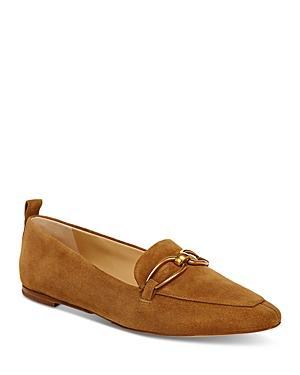 Veronica Beard Champlain Chain Pointed Toe Flat Product Image