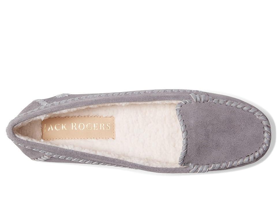 Jack Rogers Millie Moccasins Sherpa (Dark Grey/Dark Grey) Women's Shoes Product Image