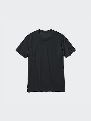 Mens Dry Color T-Shirt Black 2XL UNIQLO US Product Image