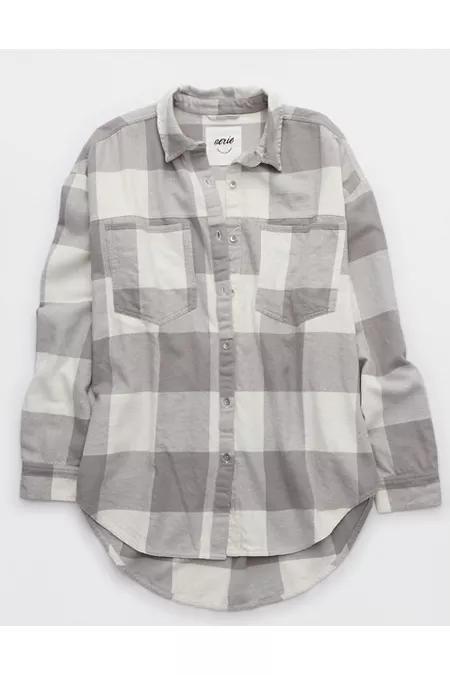 Aerie Anytime Fave Flannel Shirt Women's Product Image