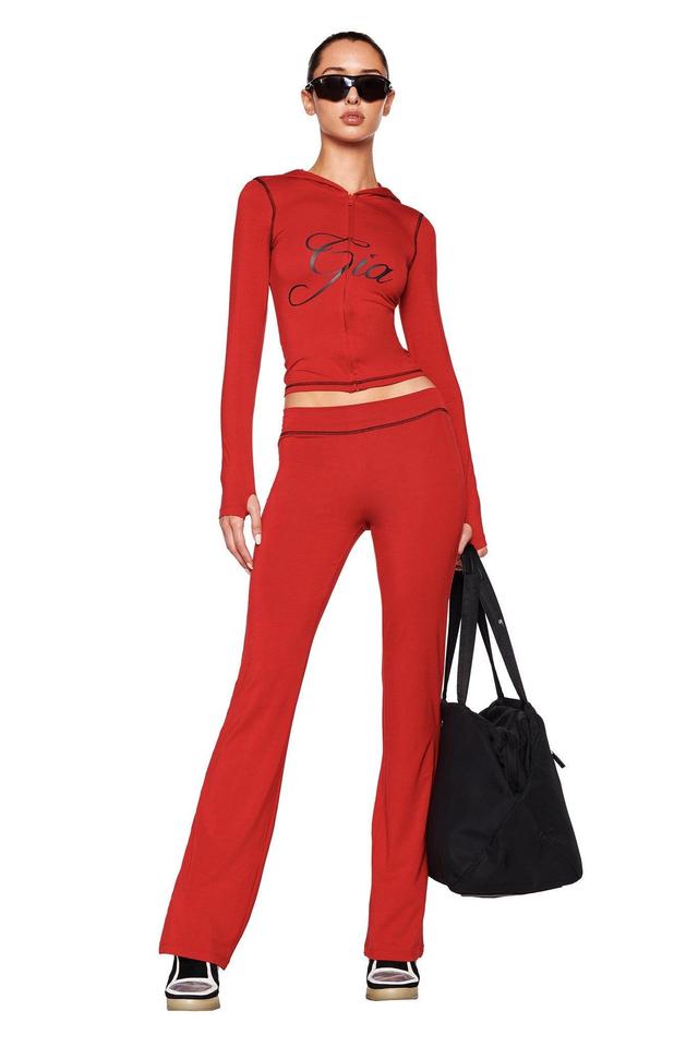 BLARE TRACKPANT - RED Product Image