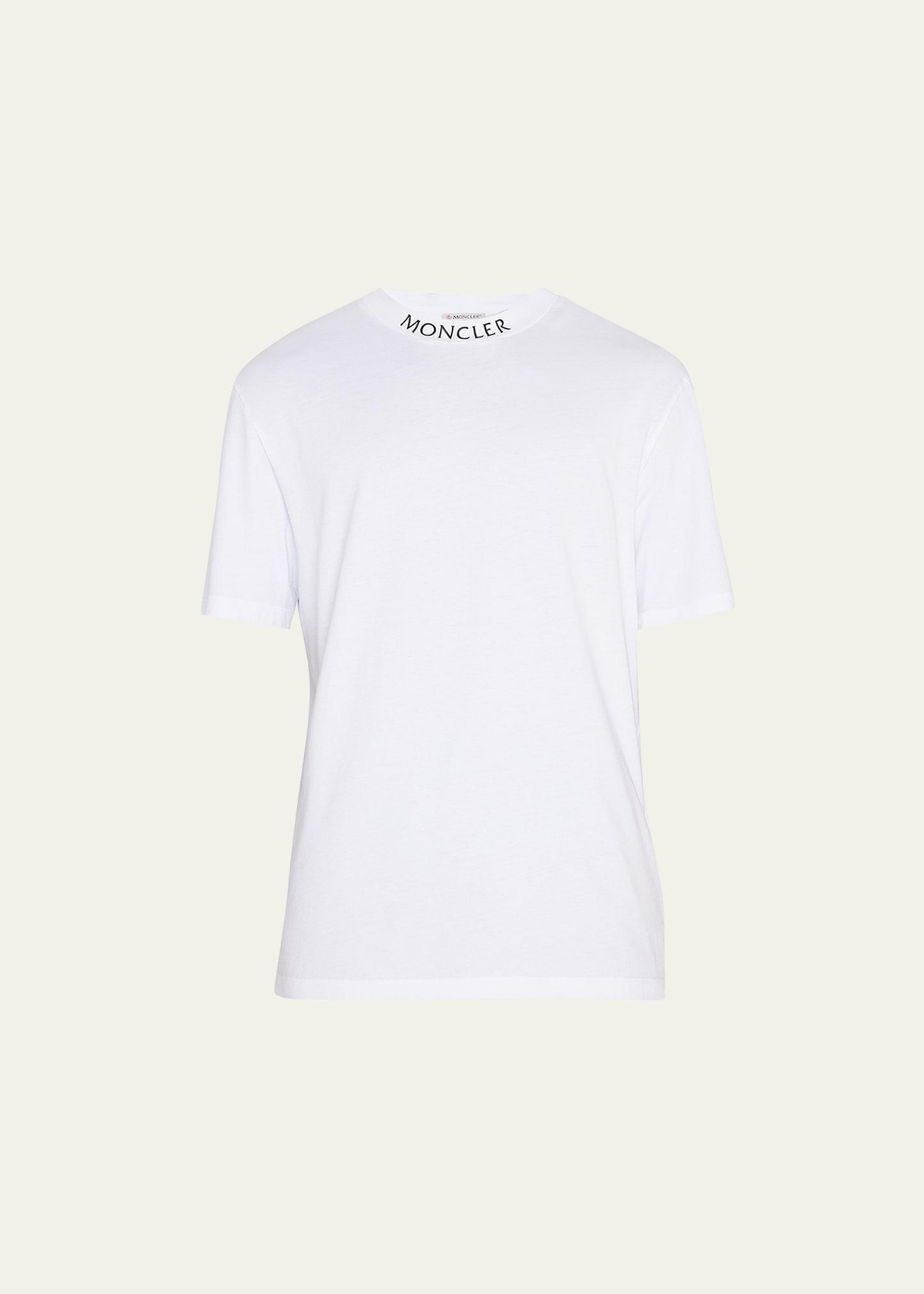 Mens Logo-Neck T-Shirt Product Image