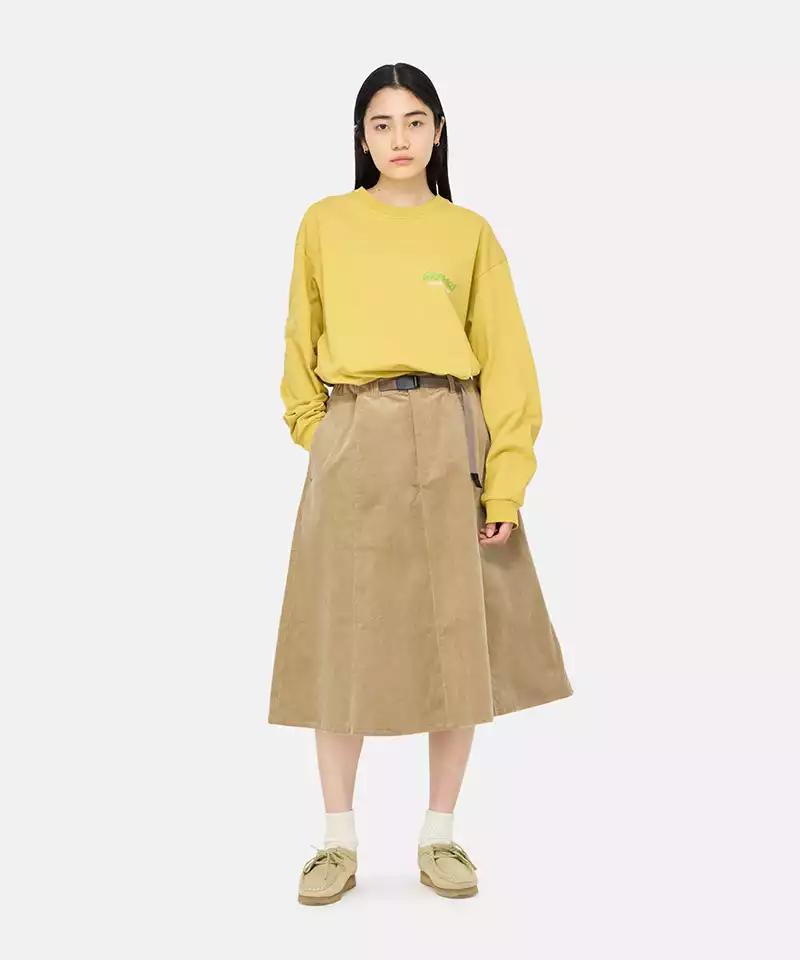 Paneled Midi Skirt Product Image