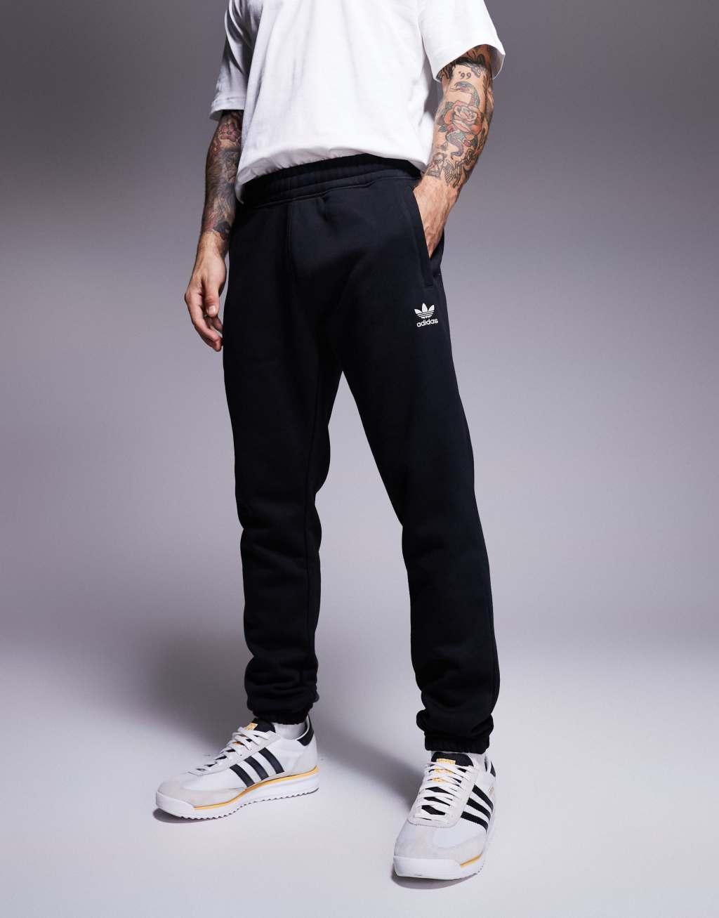 adidas Originals essential track pants in black Product Image