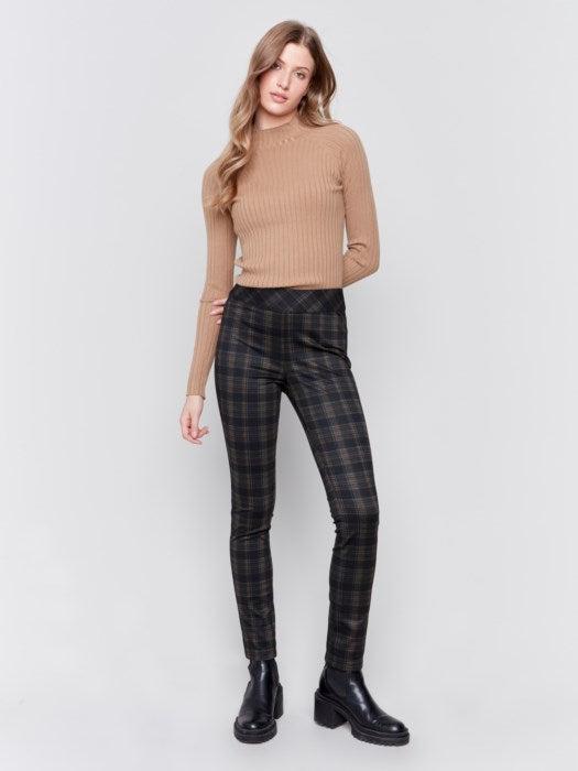 Reversible Plaid PDR Pull-On Pants Product Image