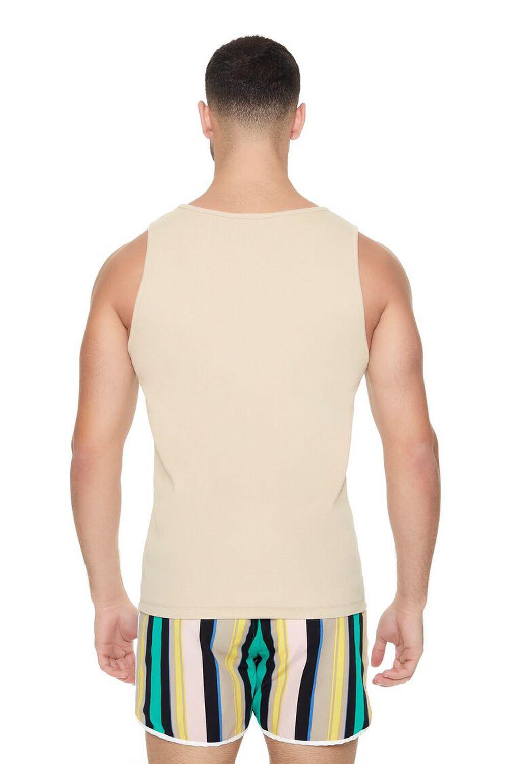 Striped Drawstring Short Inseam Swim Trunks | Forever 21 Product Image