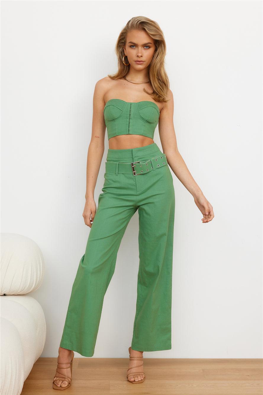 Filtered Pants Khaki Product Image