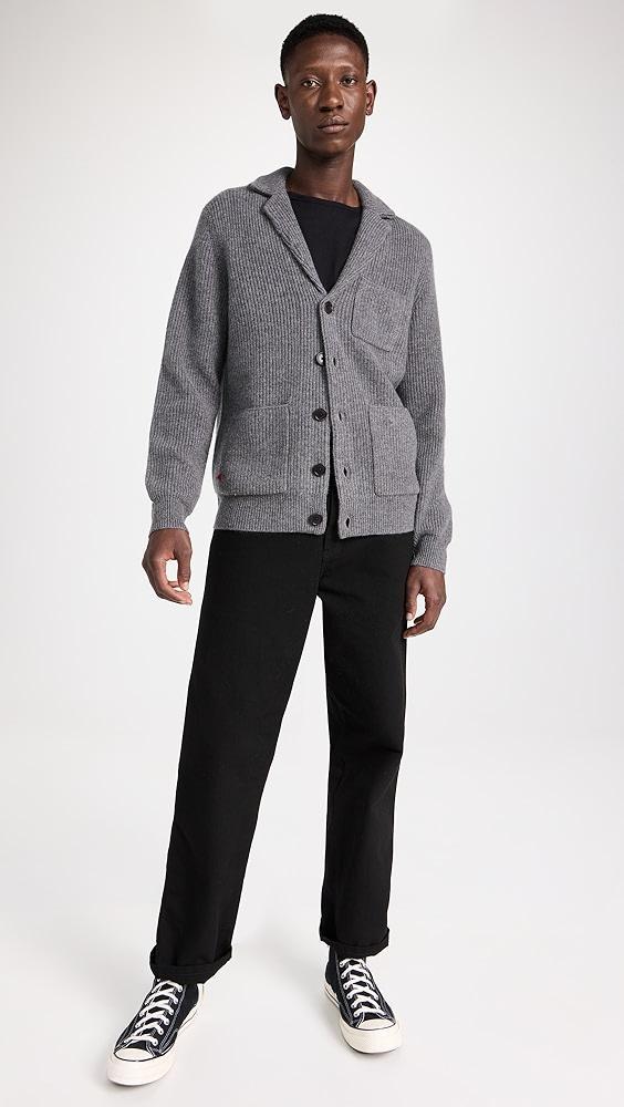 Alex Mill Ribbed Cardigan in Cashmere | Shopbop Product Image