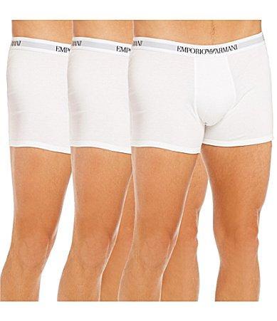 Mens Pure Cotton 3-Pack Boxer Briefs Product Image