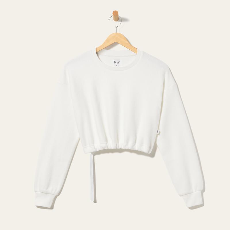 Women's BlanketBlend™ Cropped Crewneck Product Image