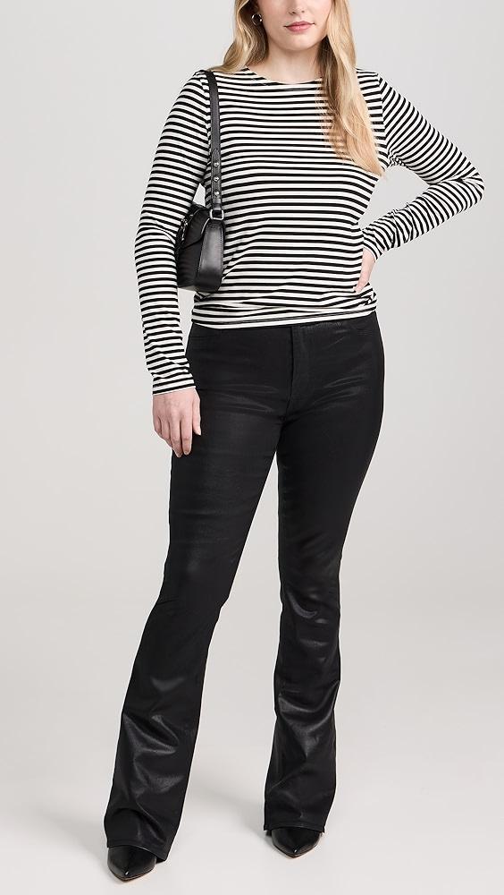 L'AGENCE Marty Ultra High Rise Flare Jeans | Shopbop product image