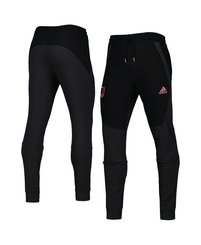 Mens adidas Black Juventus Travel Pants JUV Black Product Image