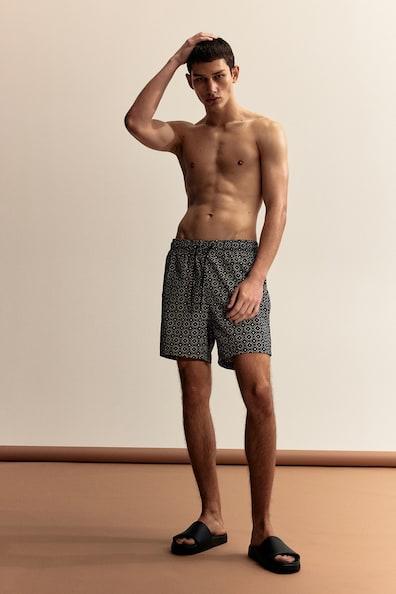 Seersucker Swim Shorts Product Image