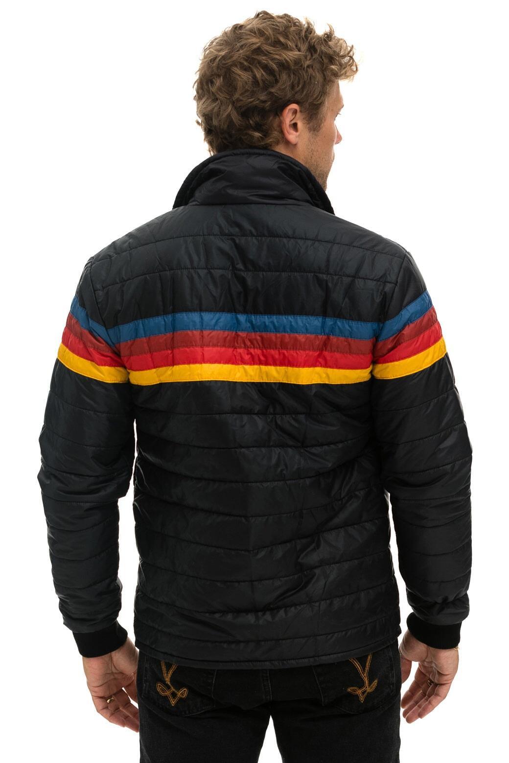 4 STRIPE JACKET -  BLACK Male Product Image