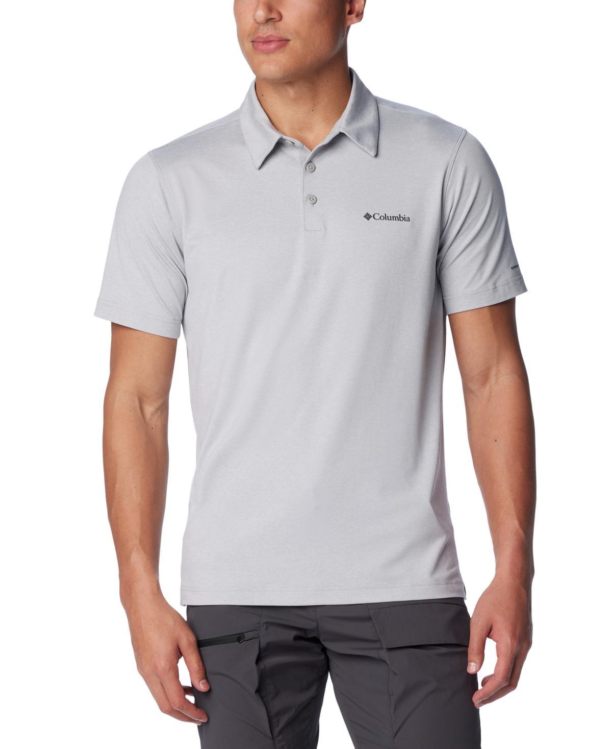 Columbia Mens Carter Short Sleeve Performance Crest Polo Product Image