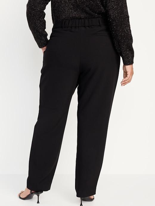 Extra High-Waisted Taylor Trouser Straight Pants Product Image