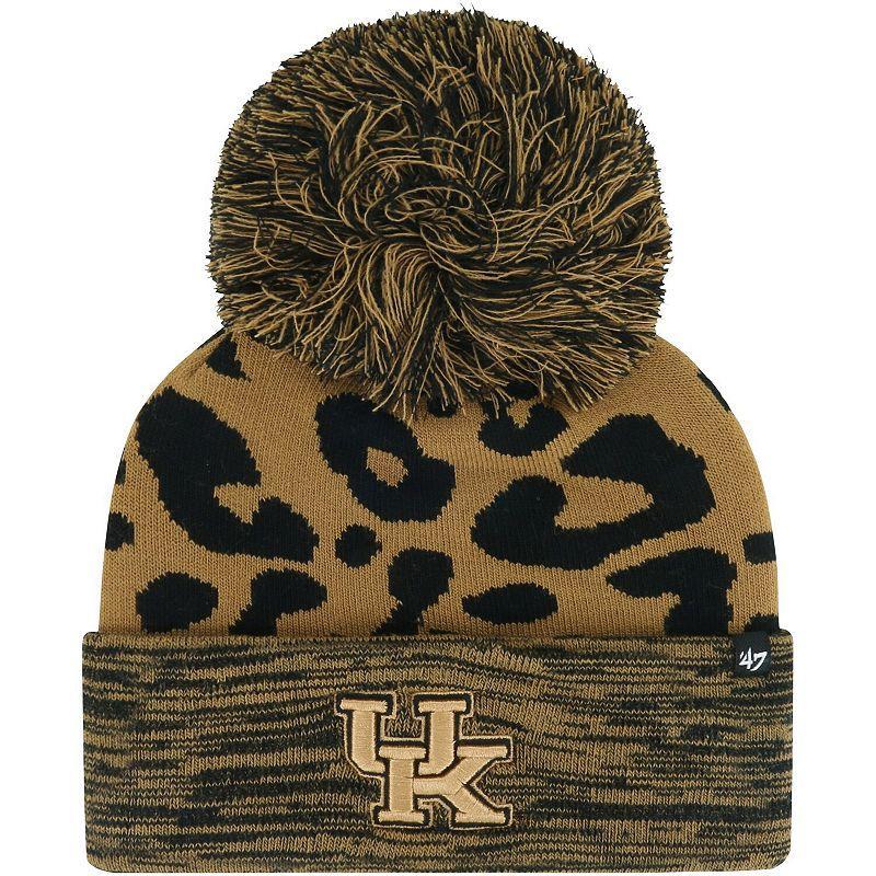 Womens 47 Kentucky Wildcats Rosette Cuffed Knit Hat with Pom Product Image