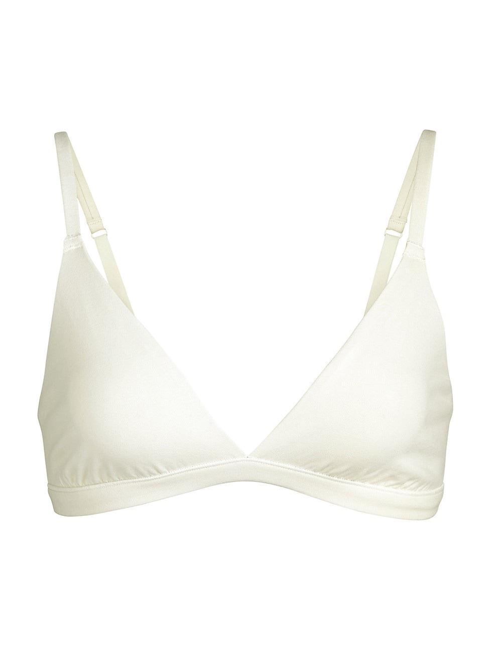 Womens Cotton Jersey Triangle Bralette Product Image