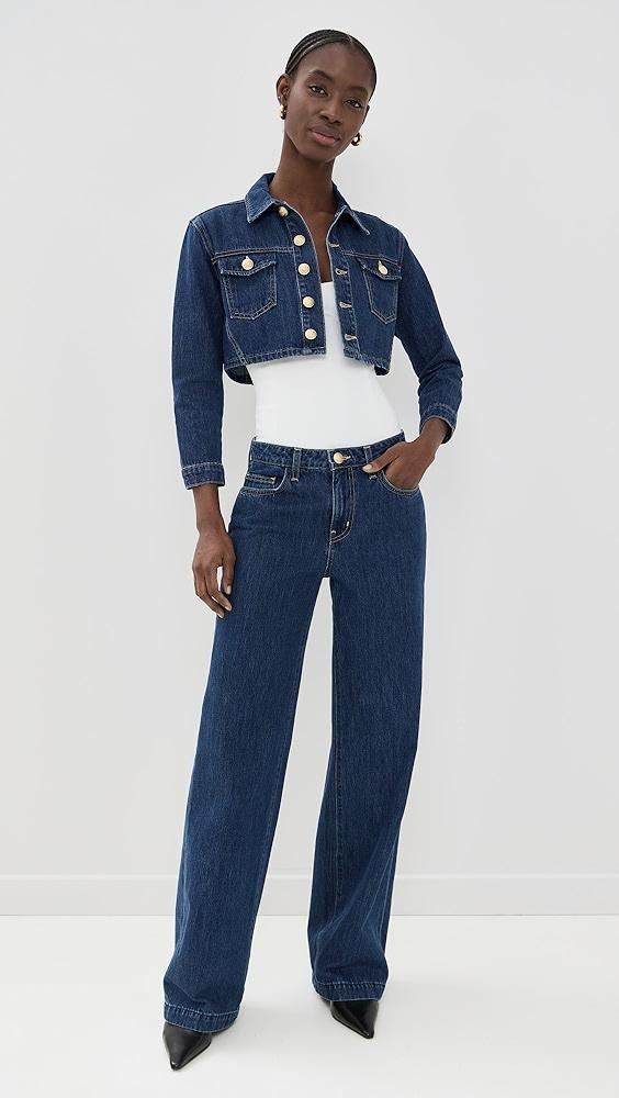 L'AGENCE Genevie Crop Jacket | Shopbop Product Image