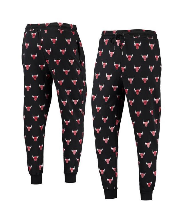 The Wild Collective Chicago Bulls Allover Logo Jogger Pants, Womens Product Image