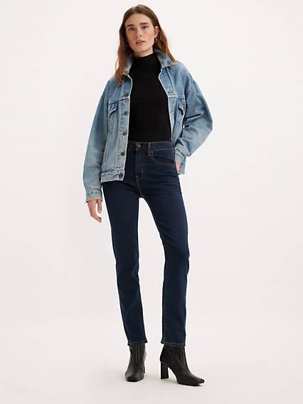 Levis 724 High Rise Straight Womens Jeans Product Image