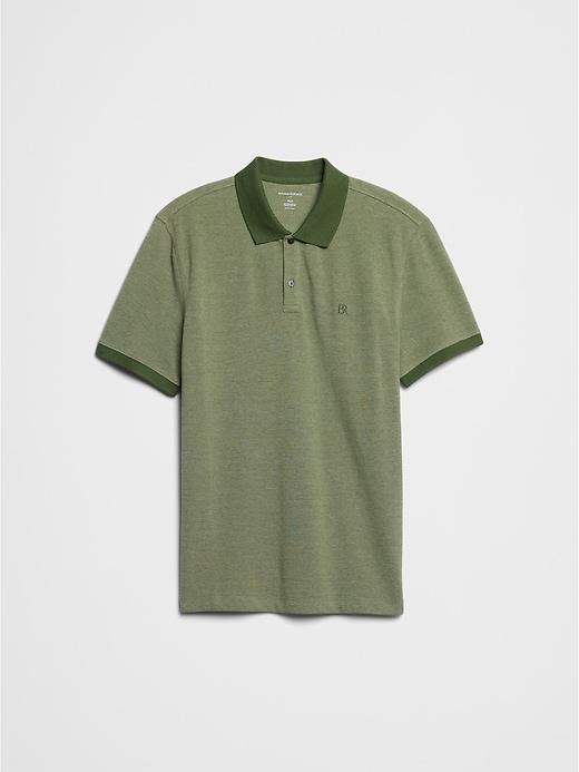 Slim Cotton Pique Polo Product Image