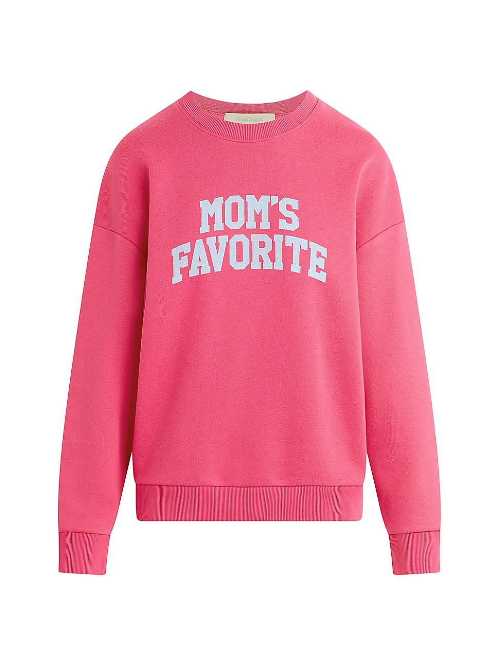 Womens Moms Favorite Cotton Sweatshirt Product Image