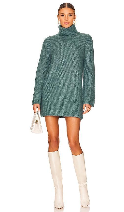 Steve Madden Abbie Long Sleeve Sweater Minidress Product Image