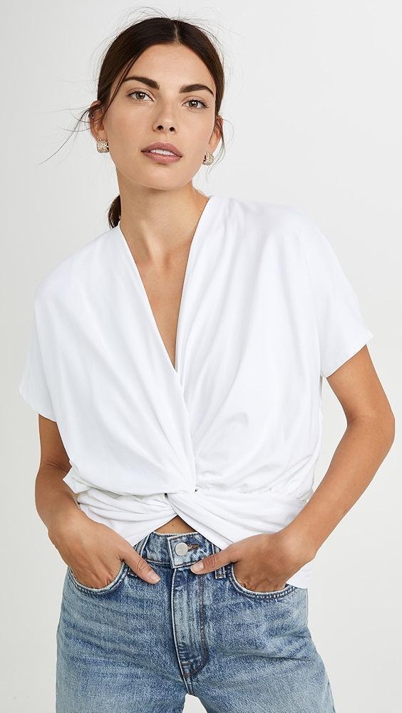 Susana Monaco Twist Front Dolman Top | Shopbop Product Image