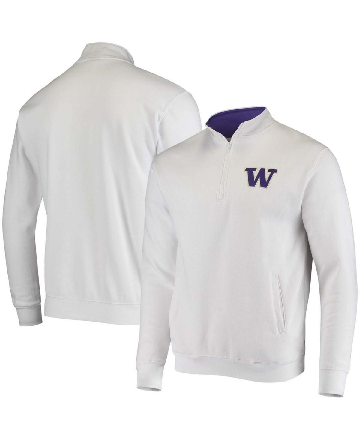 Mens White Washington Huskies Tortugas Logo Quarter-Zip Jacket Product Image