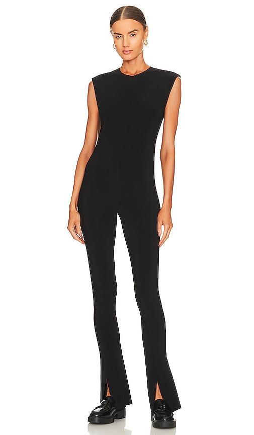 Norma Kamali Sleeveless Spat Legging Catsuit Product Image