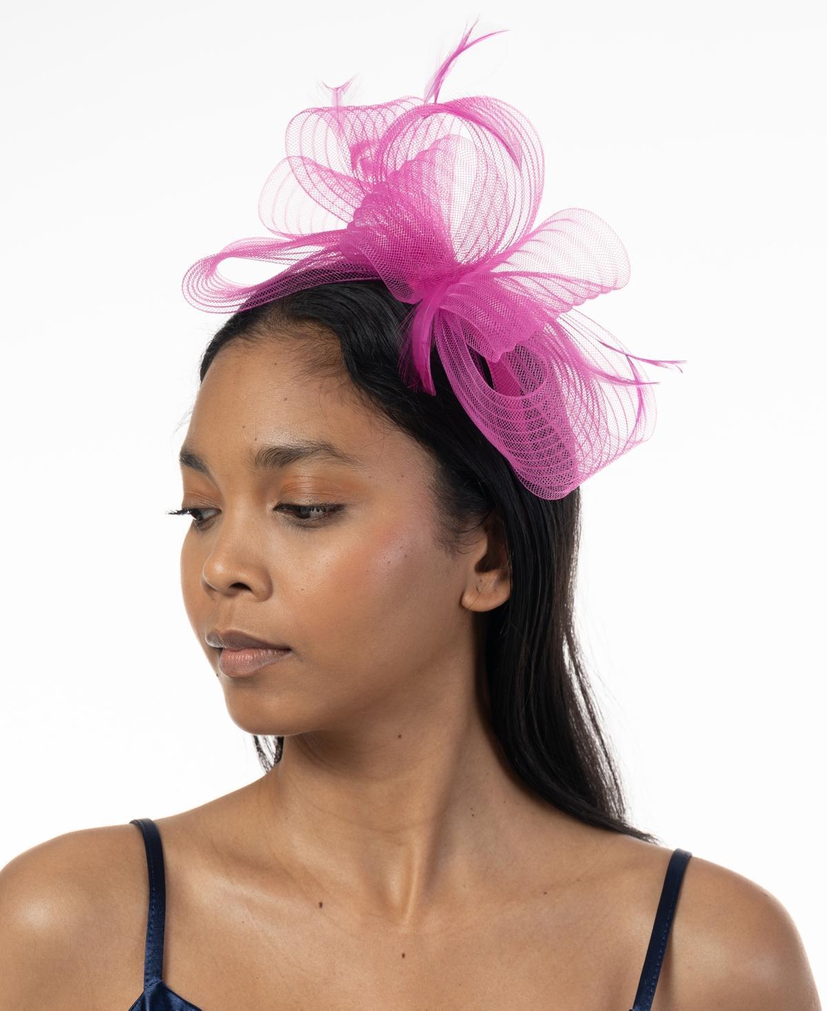 Bellissima Millinery Collection Womens Mixed Bow & Feather Fascinator Product Image