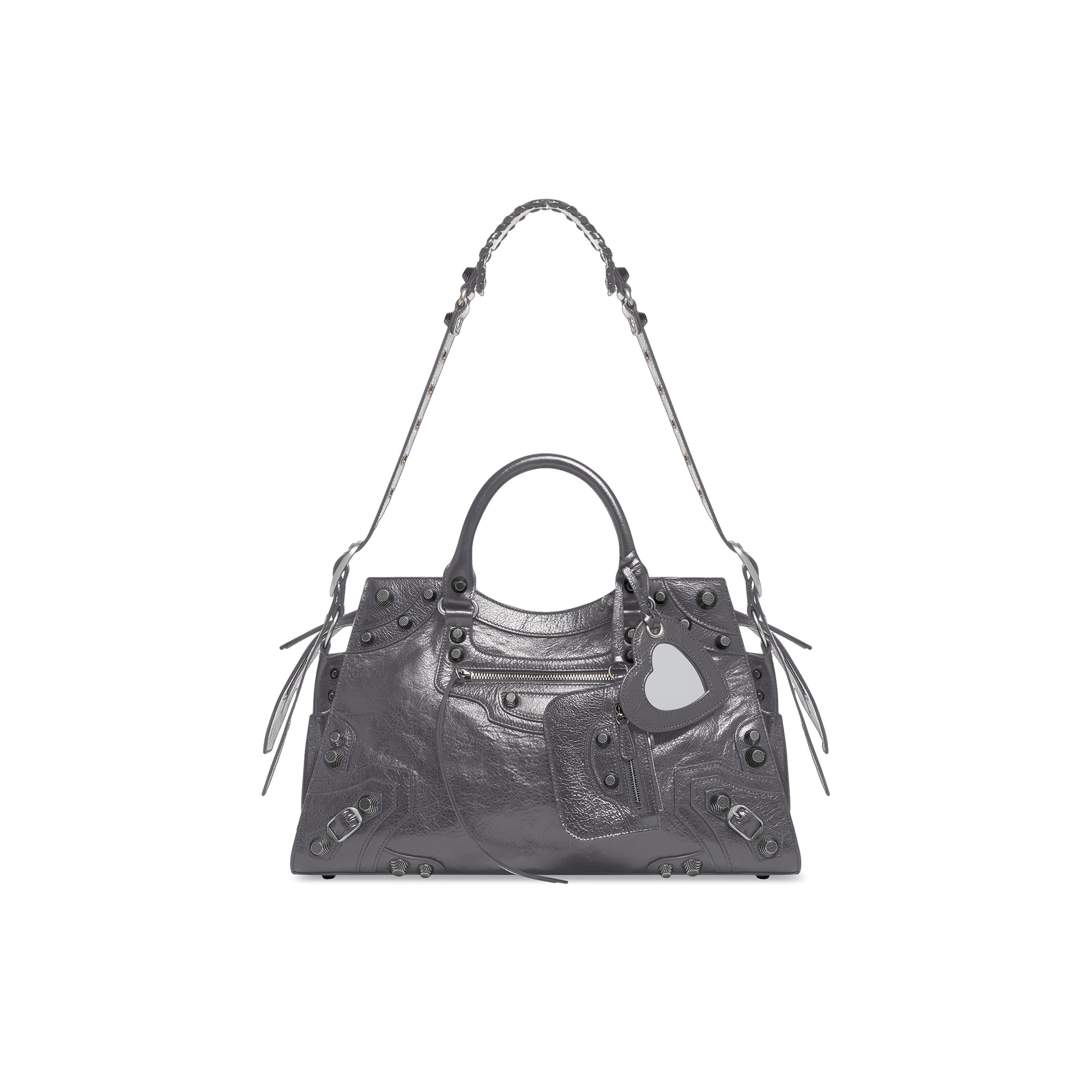 Women's Neo Cagole City Handbag  in Dark Grey Product Image