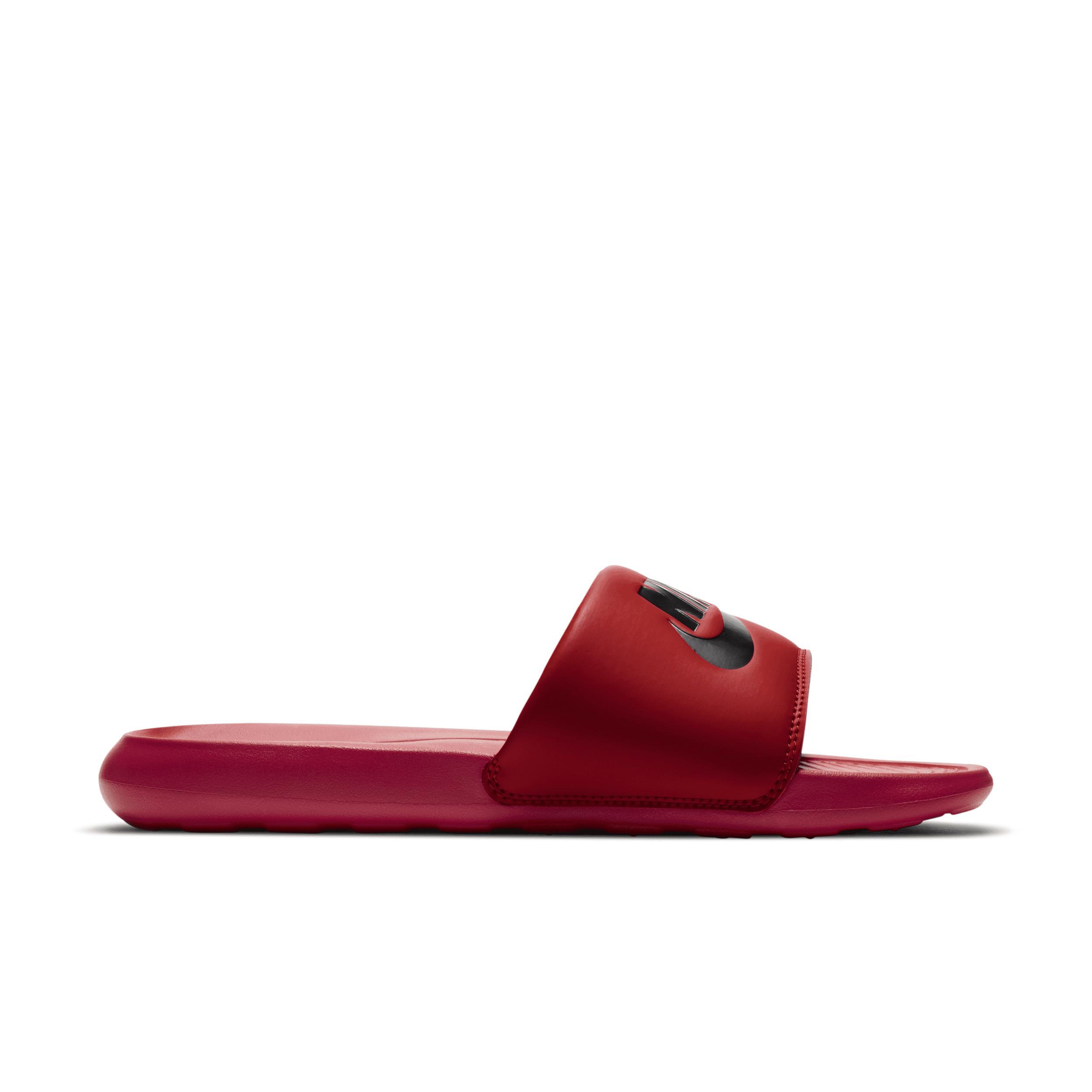 Nike Victori One Mens Slide Sandals Red Product Image