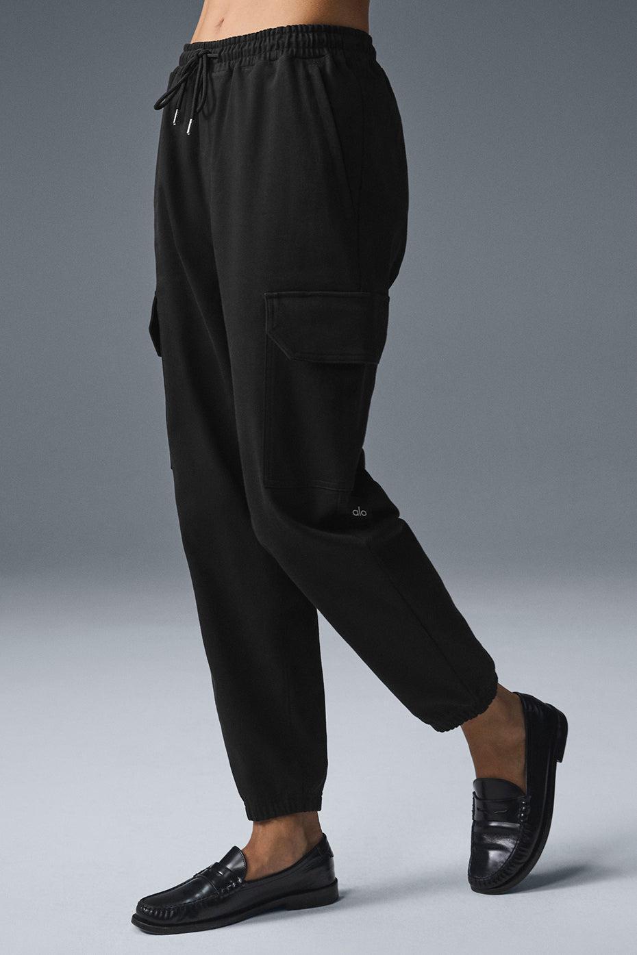 Edition Sueded Jogger - Black Female Product Image