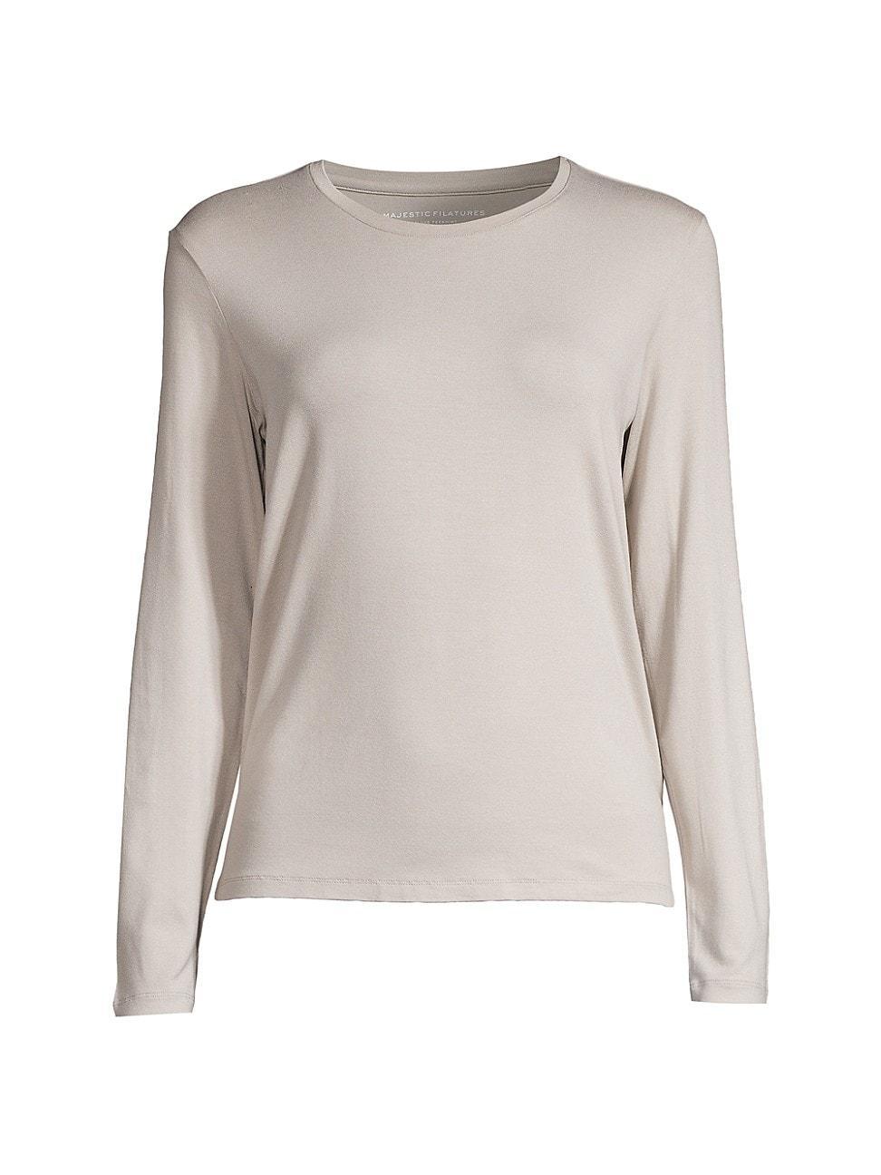 Womens Soft Touch Crewneck Top product image