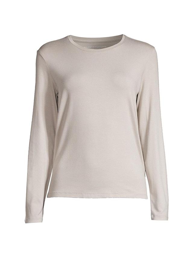 Womens Soft Touch Crewneck Top Product Image