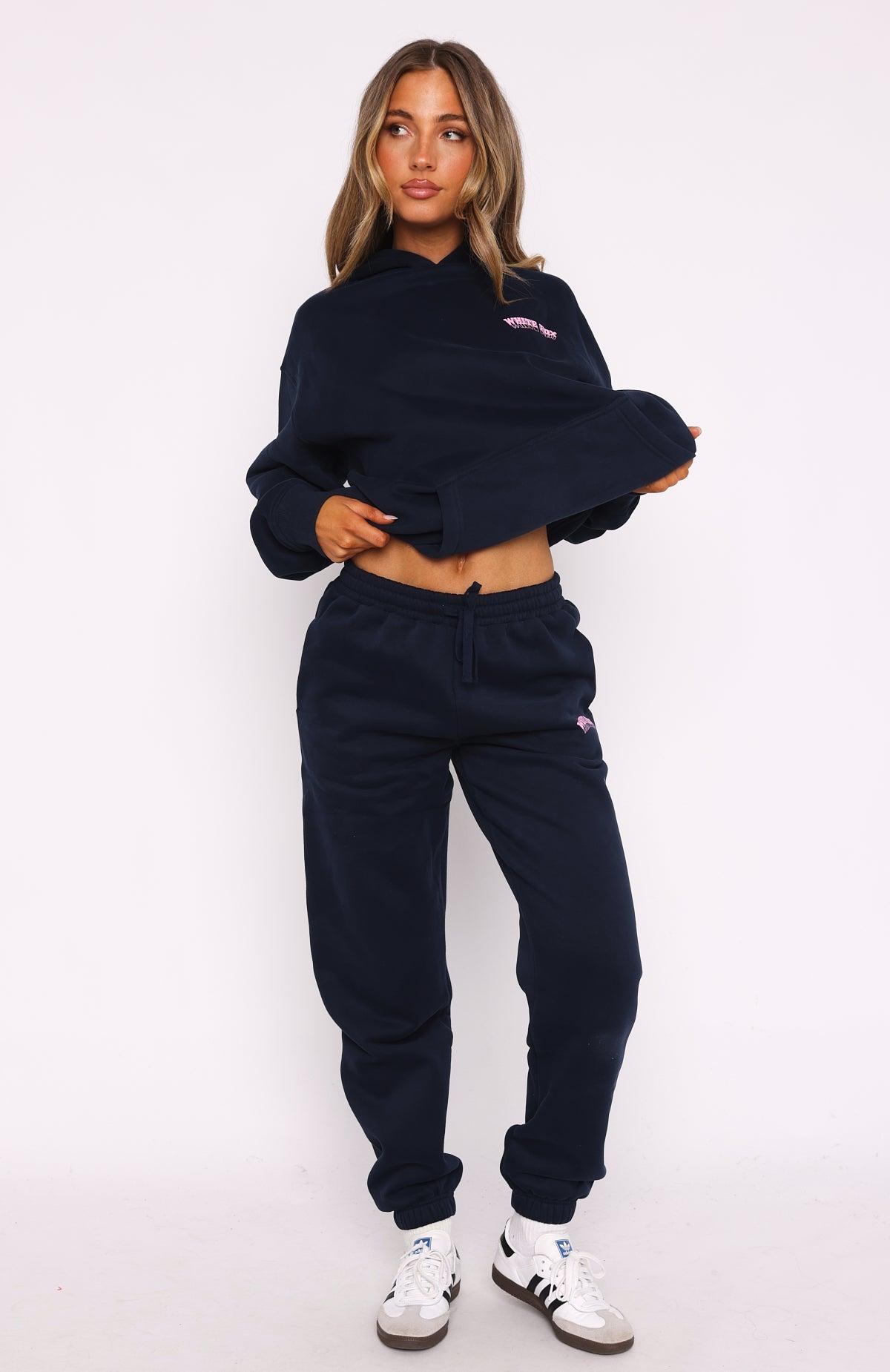 Out Of Line Sweatpants Navy Product Image