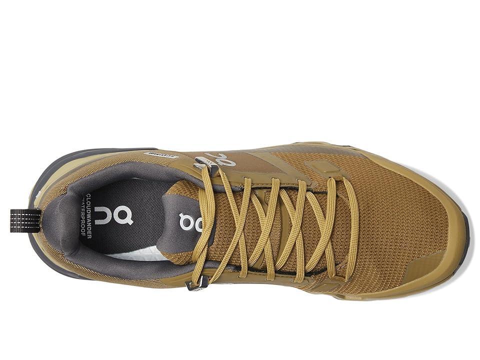 On Cloudwander Waterproof (Hunter/Safari) Men's Shoes Product Image