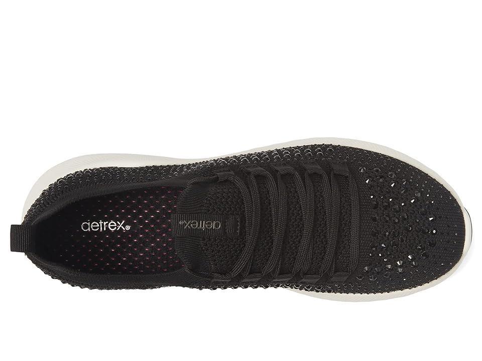 Aetrex Carly Sparkle Knit Rhinestone Embellished Sneakers Product Image