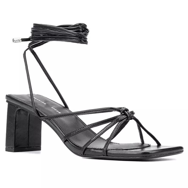 Fashion To Figure Womens Lana Wide Width Heels Sandals Product Image