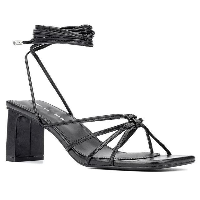 Fashion to Figure Lana Womens Wide Width Heeled Sandals Product Image