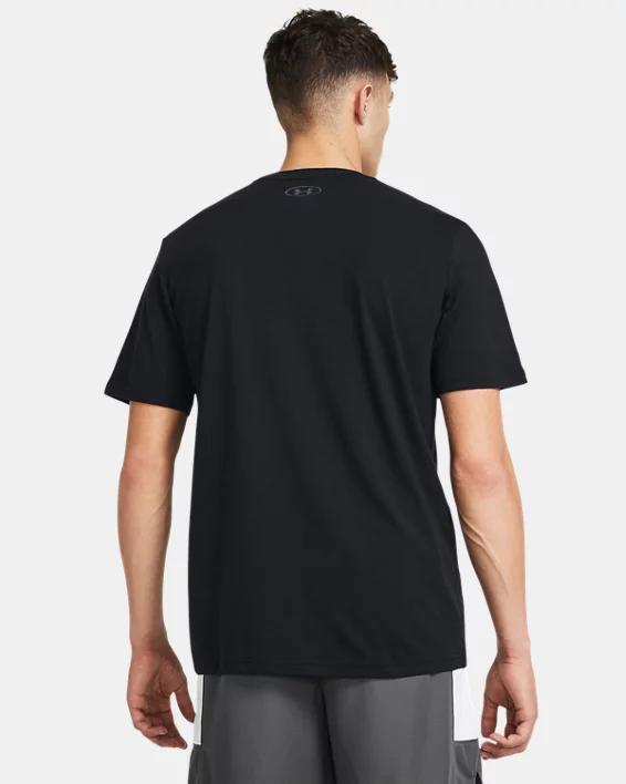 Men's UA Basketball Net Wordmark Short Sleeve Product Image