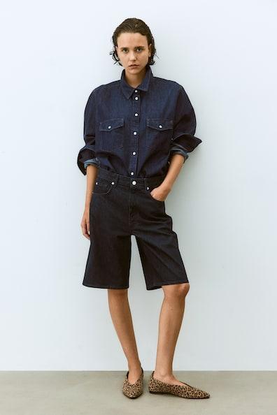 Denim Shirt Product Image