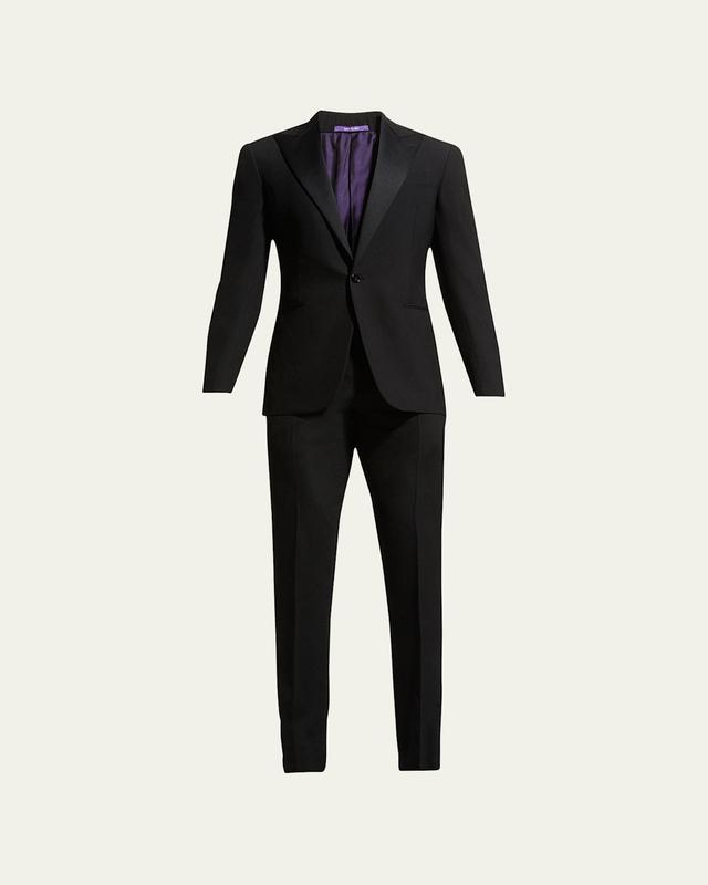 Mens Gregory Wool Barathea Peak Tuxedo Product Image