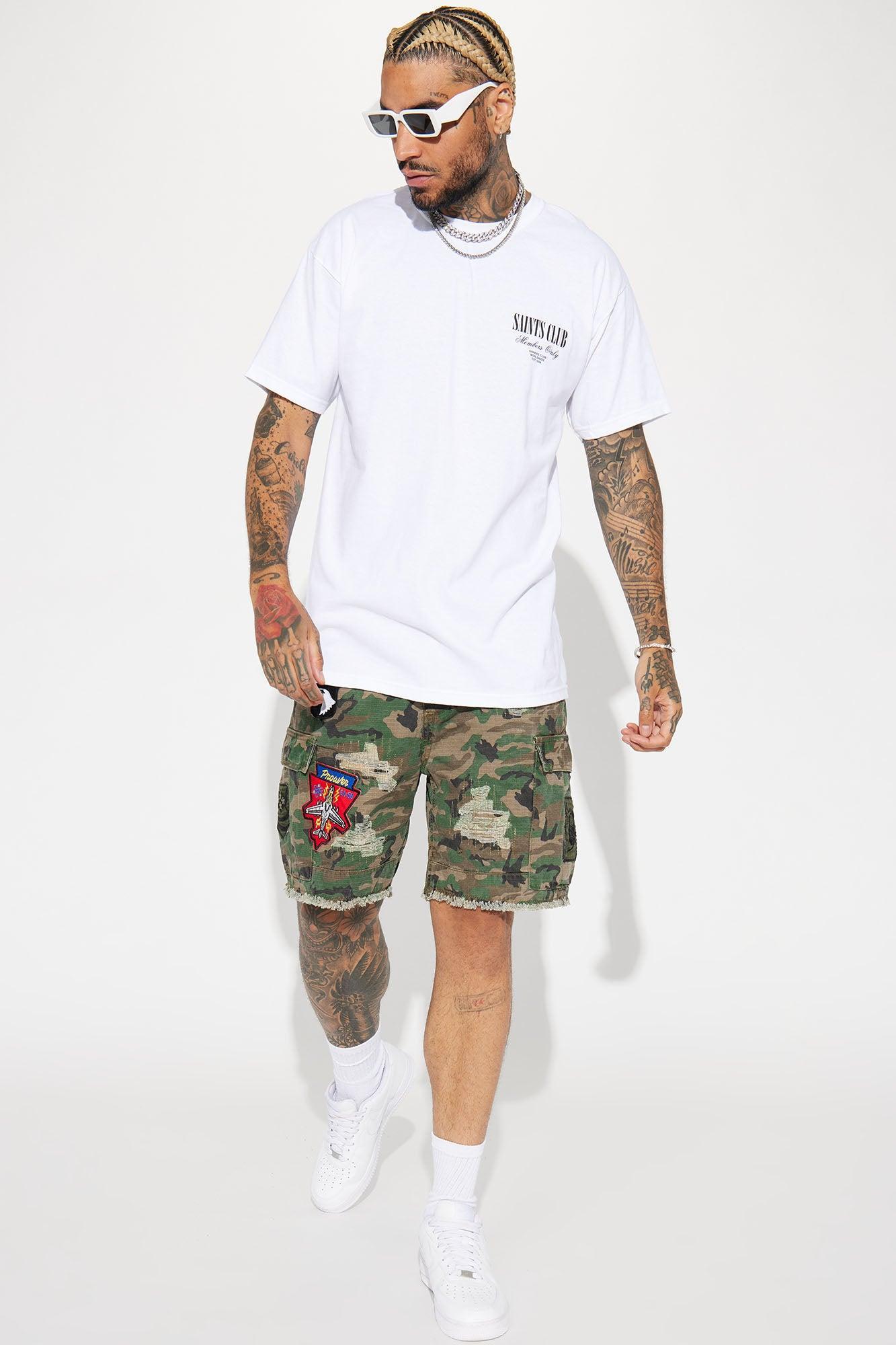 Saints Club Short Sleeve Tee - White Product Image