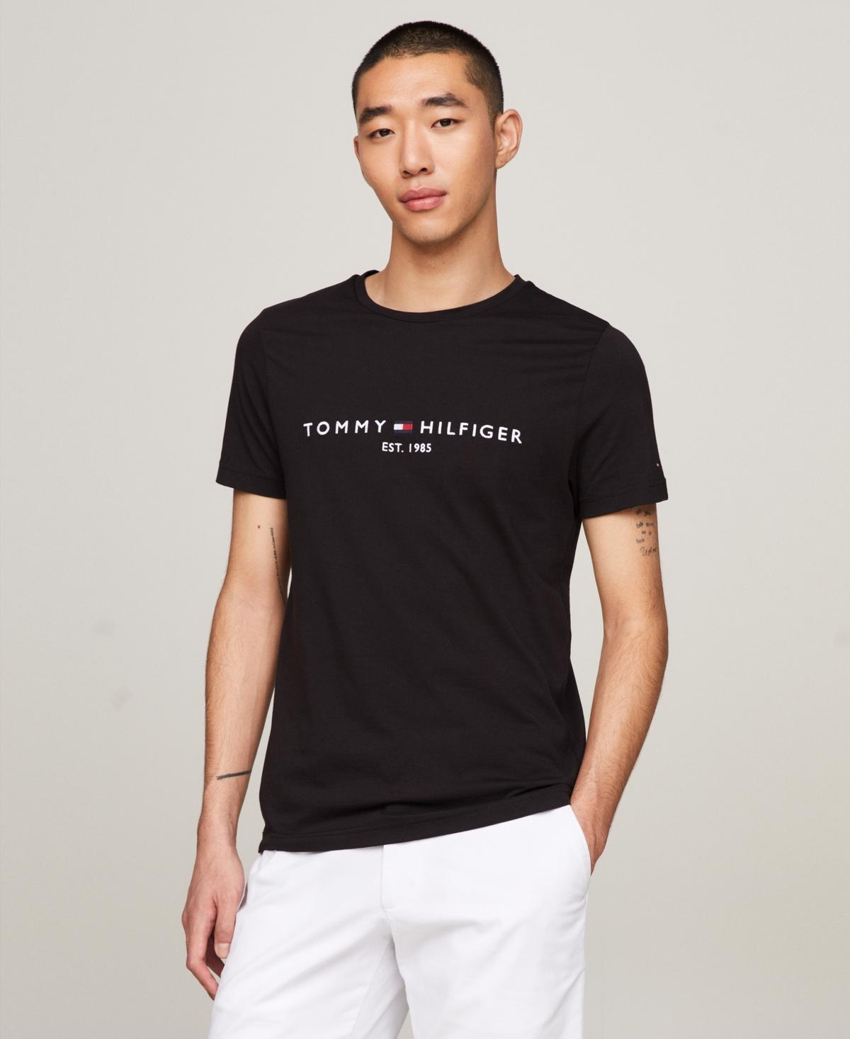 Tommy Hilfiger Men's Embroidered Tommy Logo T-Shirt Product Image