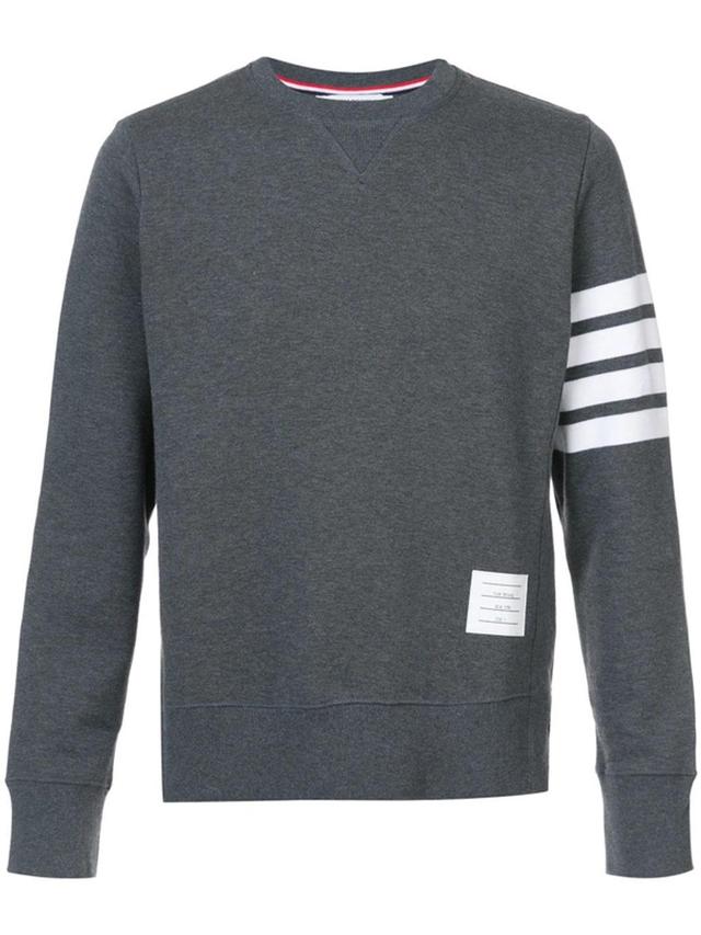 Engineered 4-bar Jersey Sweatshirt In Grey Product Image