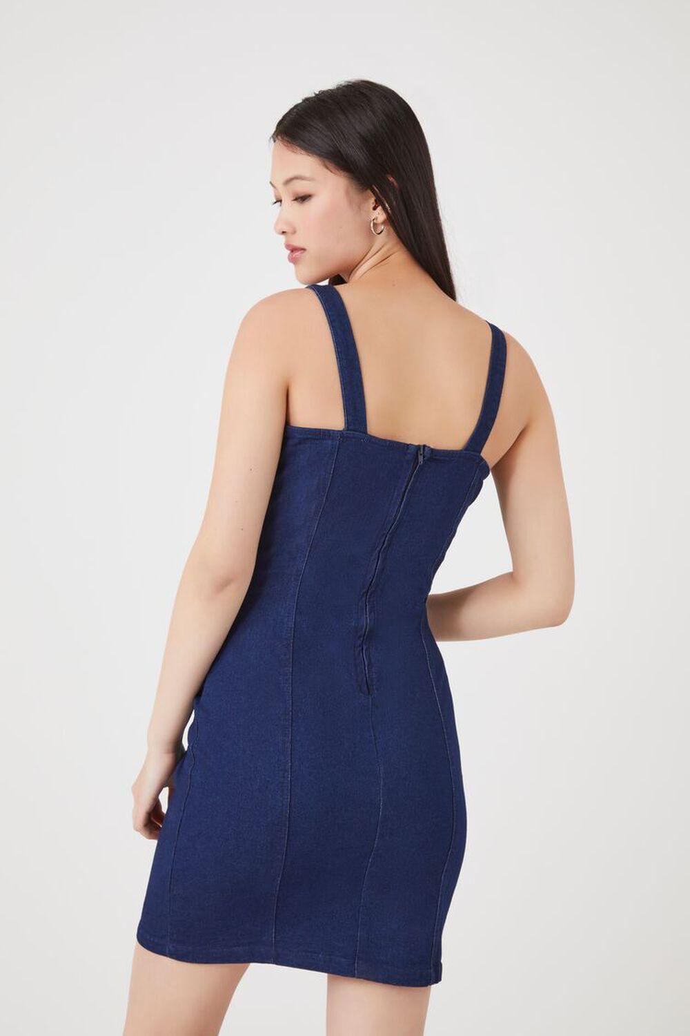 Denim Bodycon Mini Dress | Forever 21 Product Image