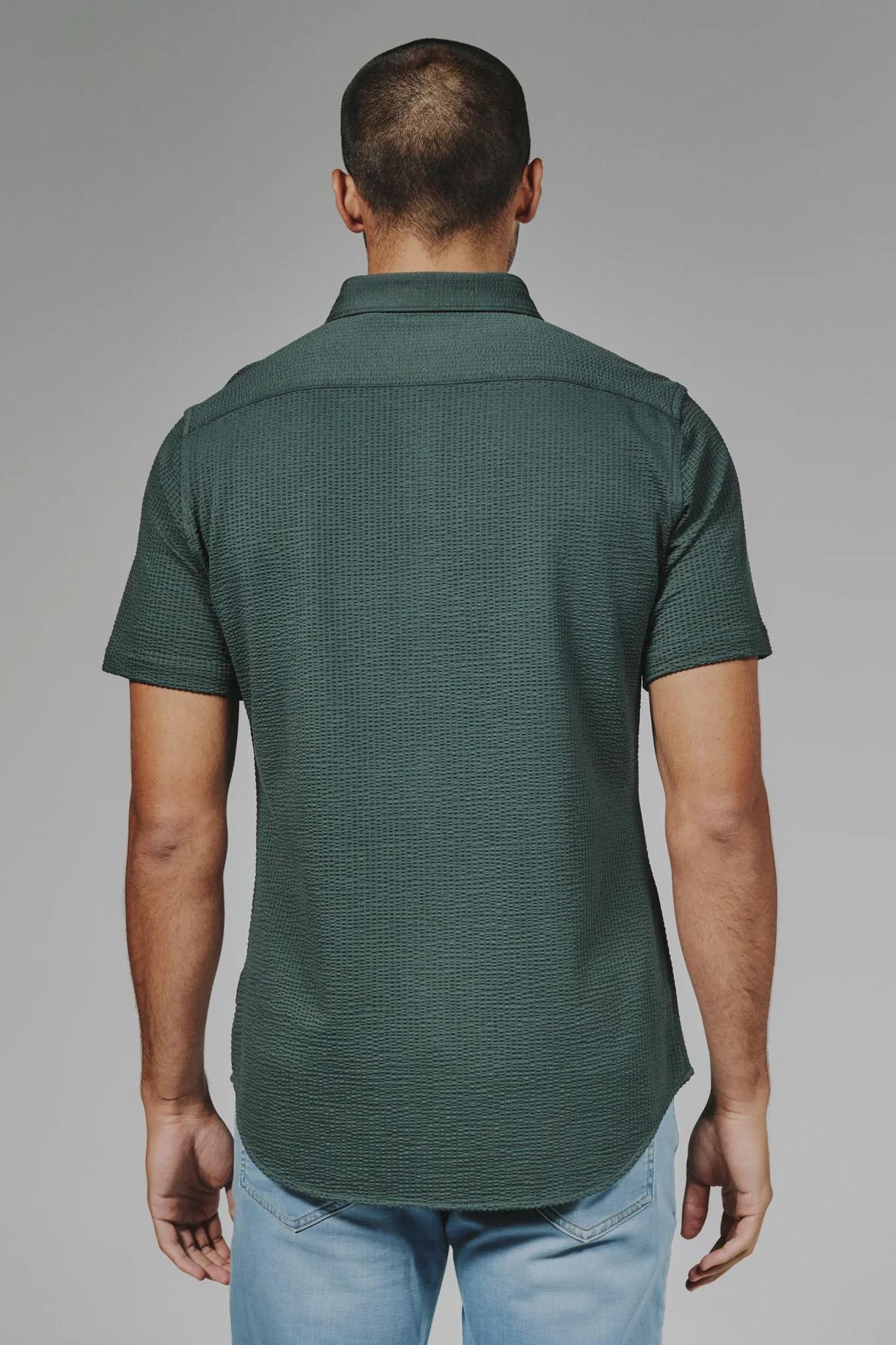 Bennet Short Sleeve Shirt- Basil Product Image